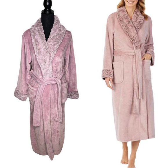 Midnight by Carole Hochman Other - Carole Hochman Ladies' Plush Wrap Robe Pink Size S